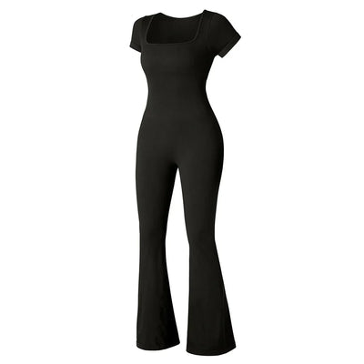 Gym Fitness Overalls Woman Sportswear Push Up Sporty  2024 Sport Sets Women Outfit Yoga Clothes Black Rompers Jumpsuits Women