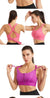 Women Sports Bras Tights Crop Top Yoga Vest Front Zipper Plus Size Adjustable Strap Shockproof Gym Fitness Athletic Brassiere