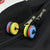 2025 New Barbell Keychain DlY Silicone Dumbbell Keychain Gym Gifts for Gym Lovers Fitness Trainer Gift Backpack Car Key Pendant