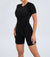 Short Jumpsuit Gym Clothes For Women Sportswear Fitness Overalls Backless Scrunch Booty Yoga Suit Sports Set Outfit