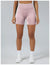 Women Sports Shorts Low Ribbed Waistband Yoga Shorts Seamless Workout Gym Clothes Woman High Stretch Running Shorts Women
