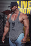 2025 new mens cotton tank tops shirt gym fitness vest sleeveless male casual bodybuilding sports man Workout clothes clothing