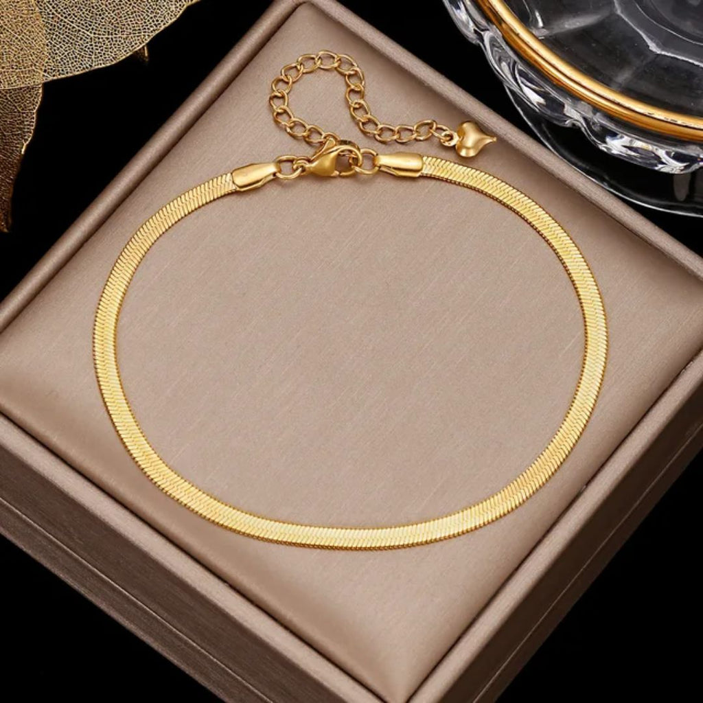 Gilded Aura Anklet