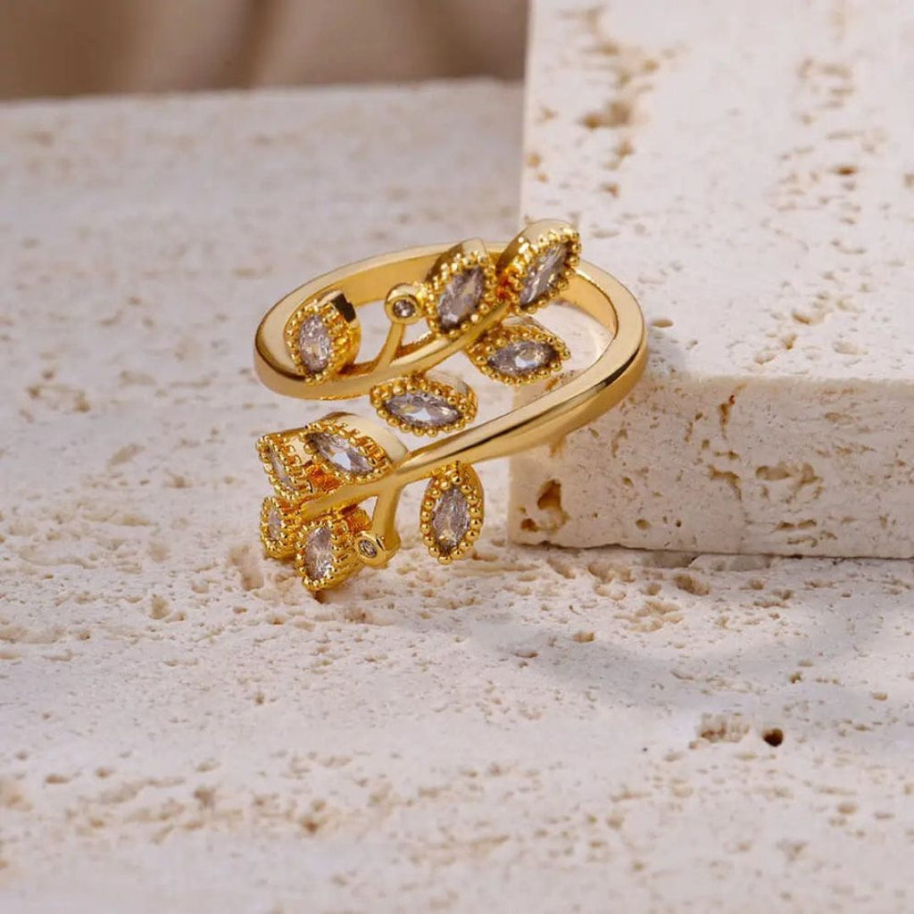 Golden Glide Ring