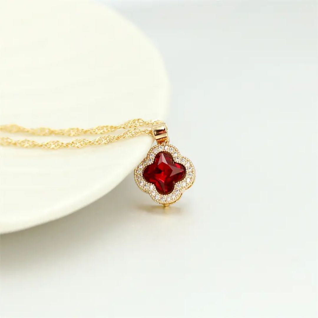 Crystal Rose Regalia Necklace
